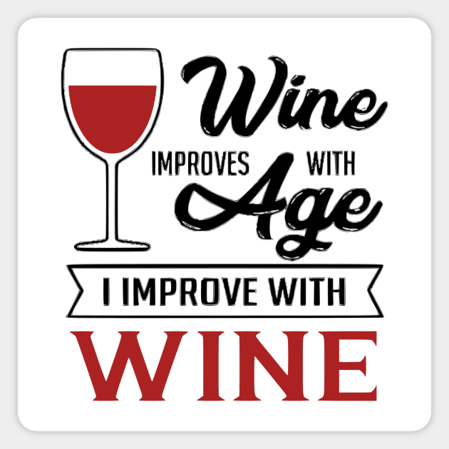 Wine Humour Sticker by NomesInk